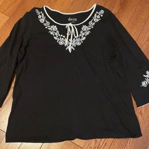 d & co. Denim & Company Top